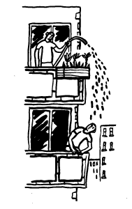 water dripping